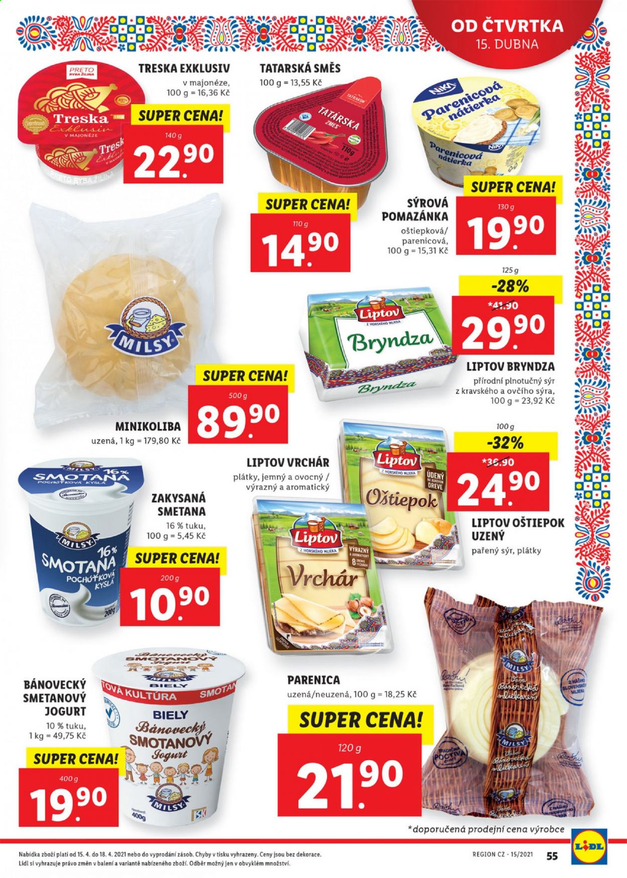 Leták Lidl - 12.4.2021 - 18.4.2021. Strana 55
