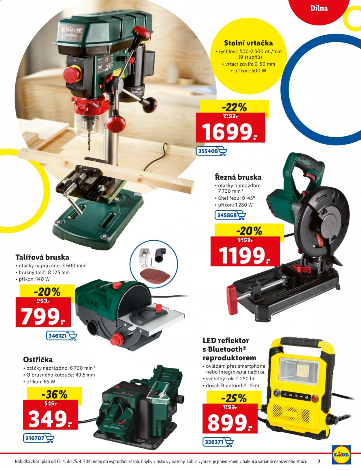 Leták Lidl - 12.4.2021 - 25.4.2021. Strana 7