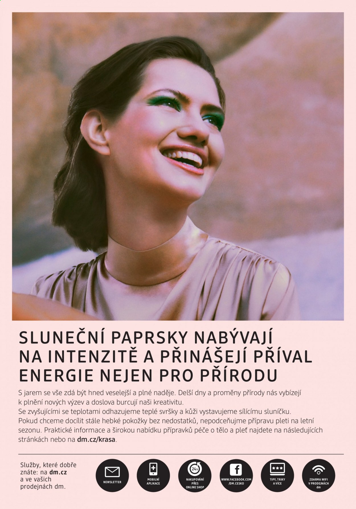 Leták dm drogerie. Strana 2