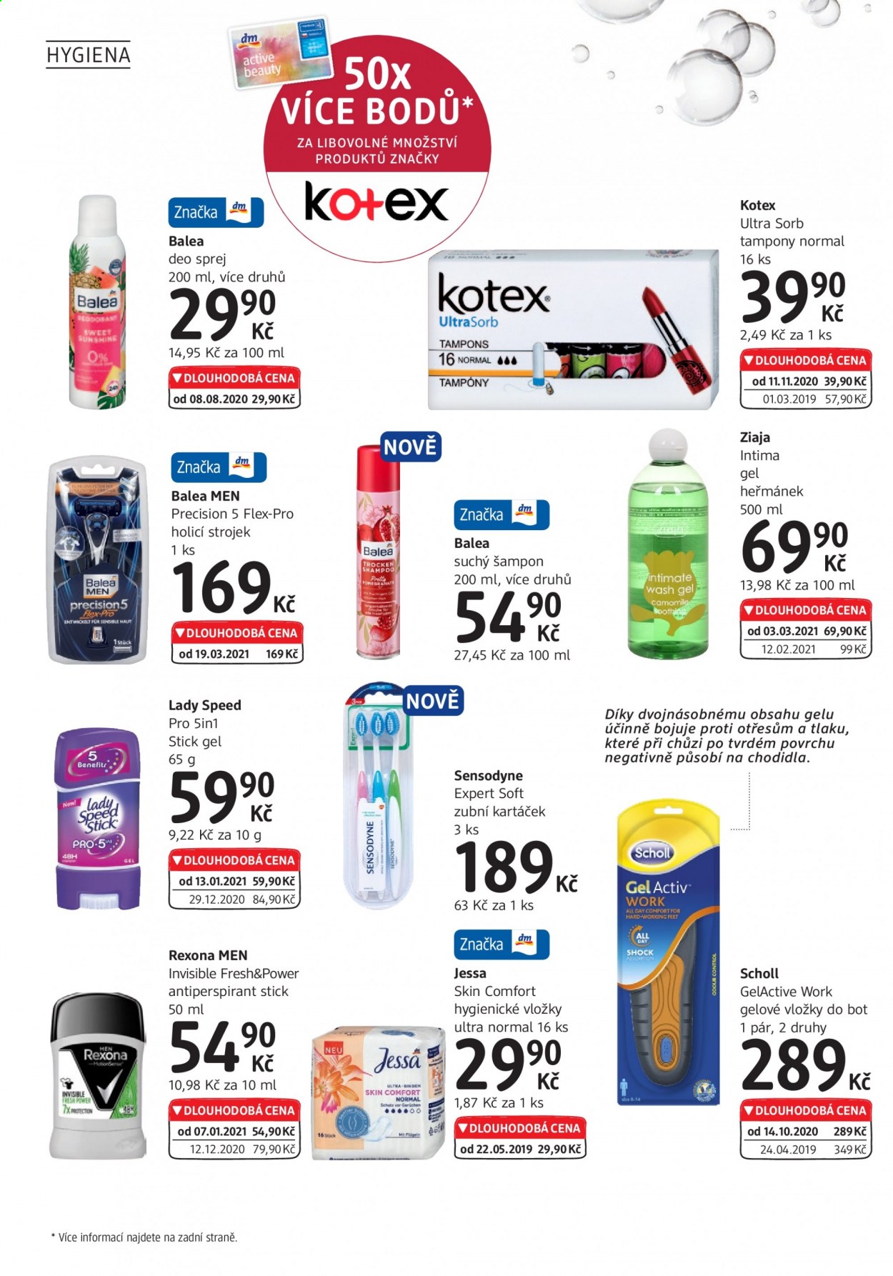 Leták dm drogerie. Strana 30