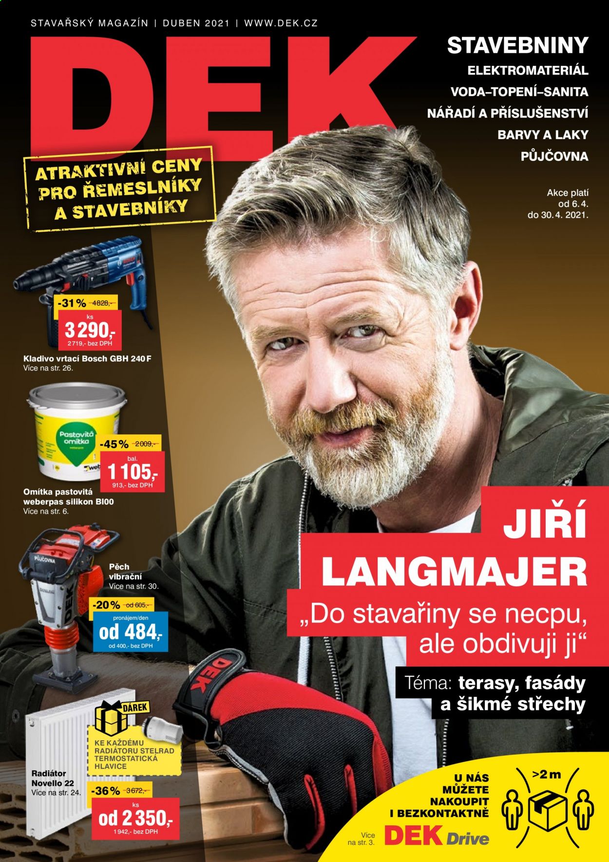 Leták DEK - 6.4.2021 - 30.4.2021. Strana 1