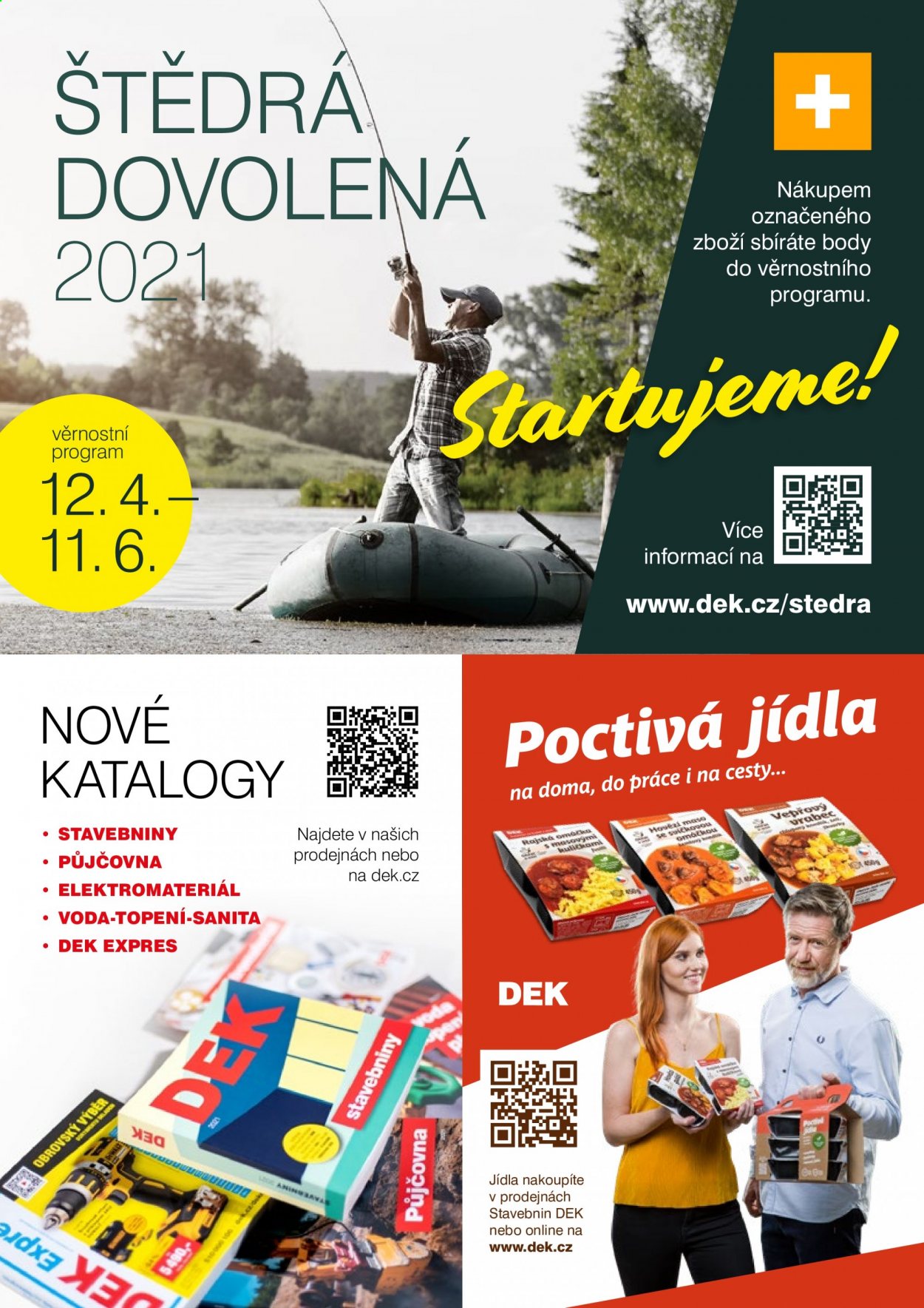 Leták DEK - 6.4.2021 - 30.4.2021. Strana 2