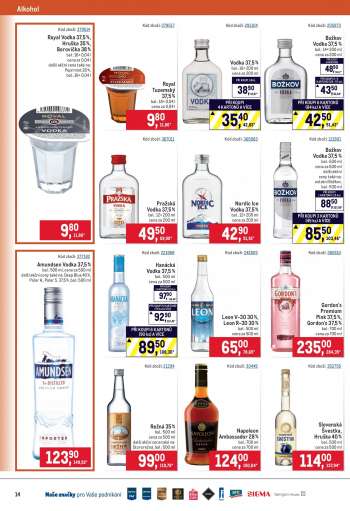 thumbnail - Royal Vodka 37,5 %, Hruška 35 %, Borovička 38 %