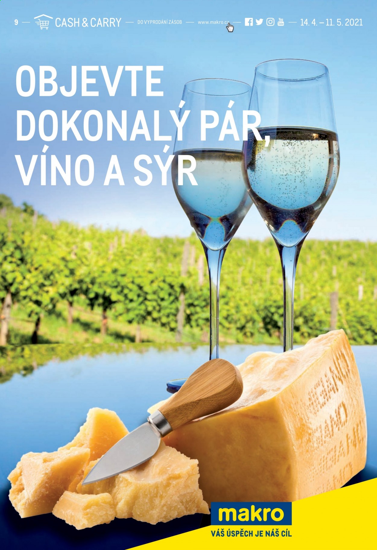 Leták MAKRO - 14.4.2021 - 11.5.2021. Strana 1