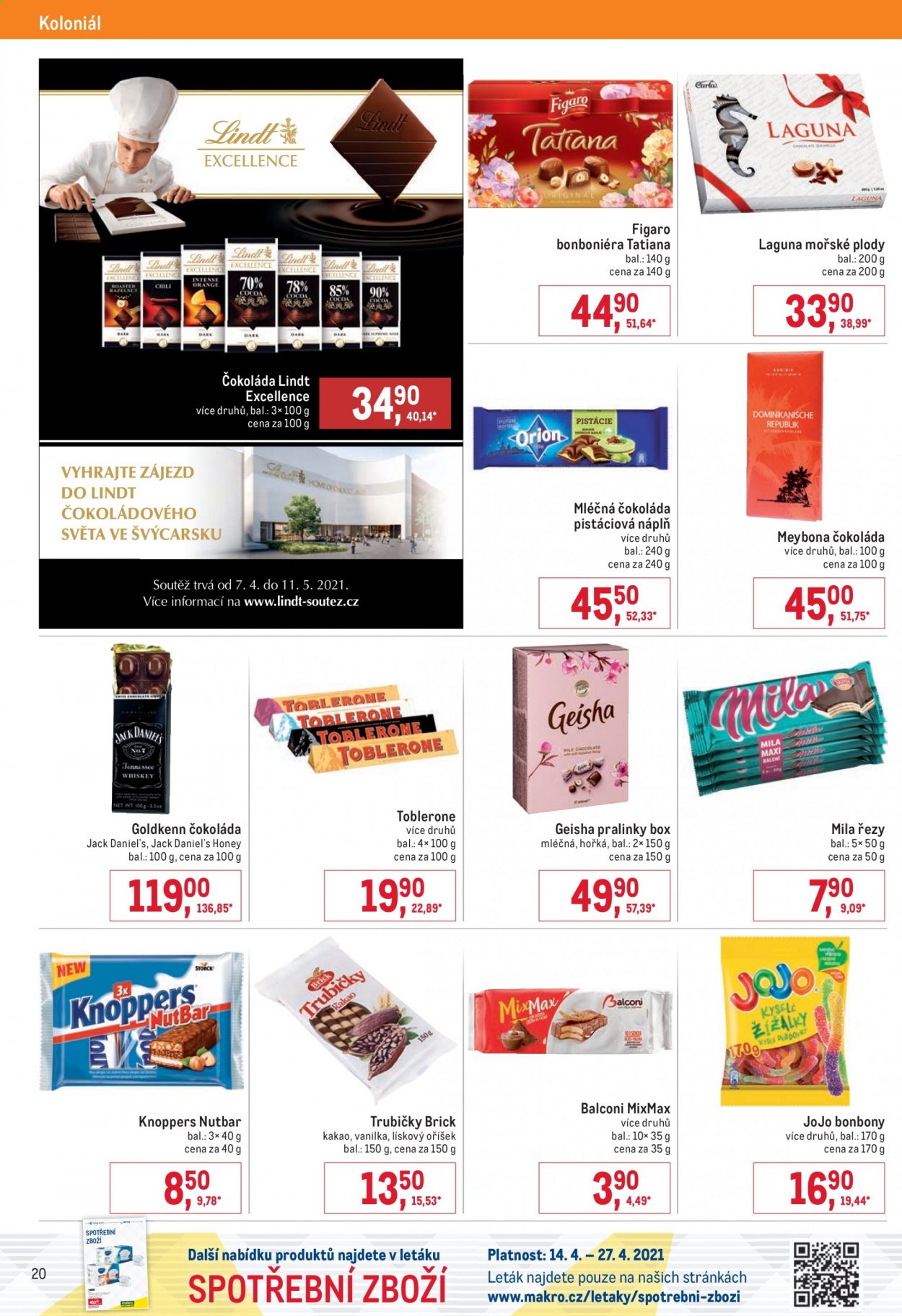 Leták MAKRO - 14.4.2021 - 27.4.2021. Strana 20