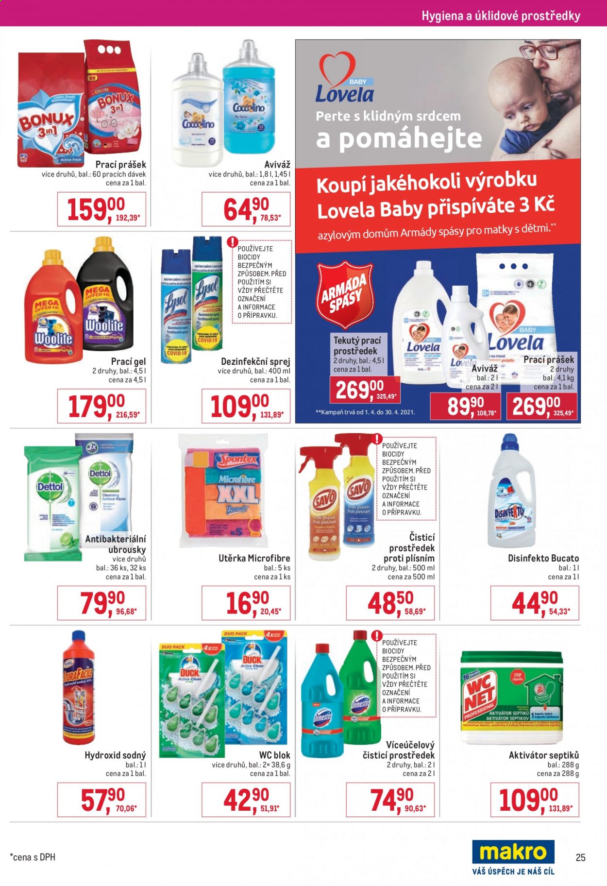Leták MAKRO - 14.4.2021 - 27.4.2021. Strana 25