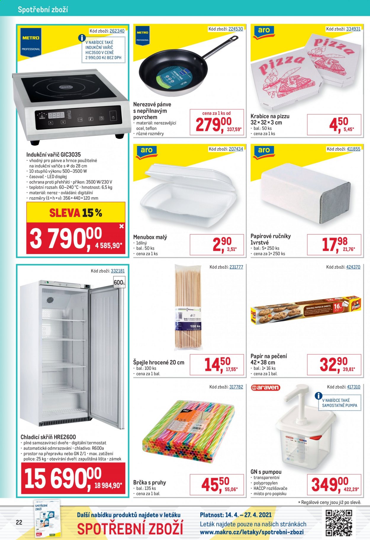 Leták MAKRO - 14.4.2021 - 27.4.2021. Strana 22