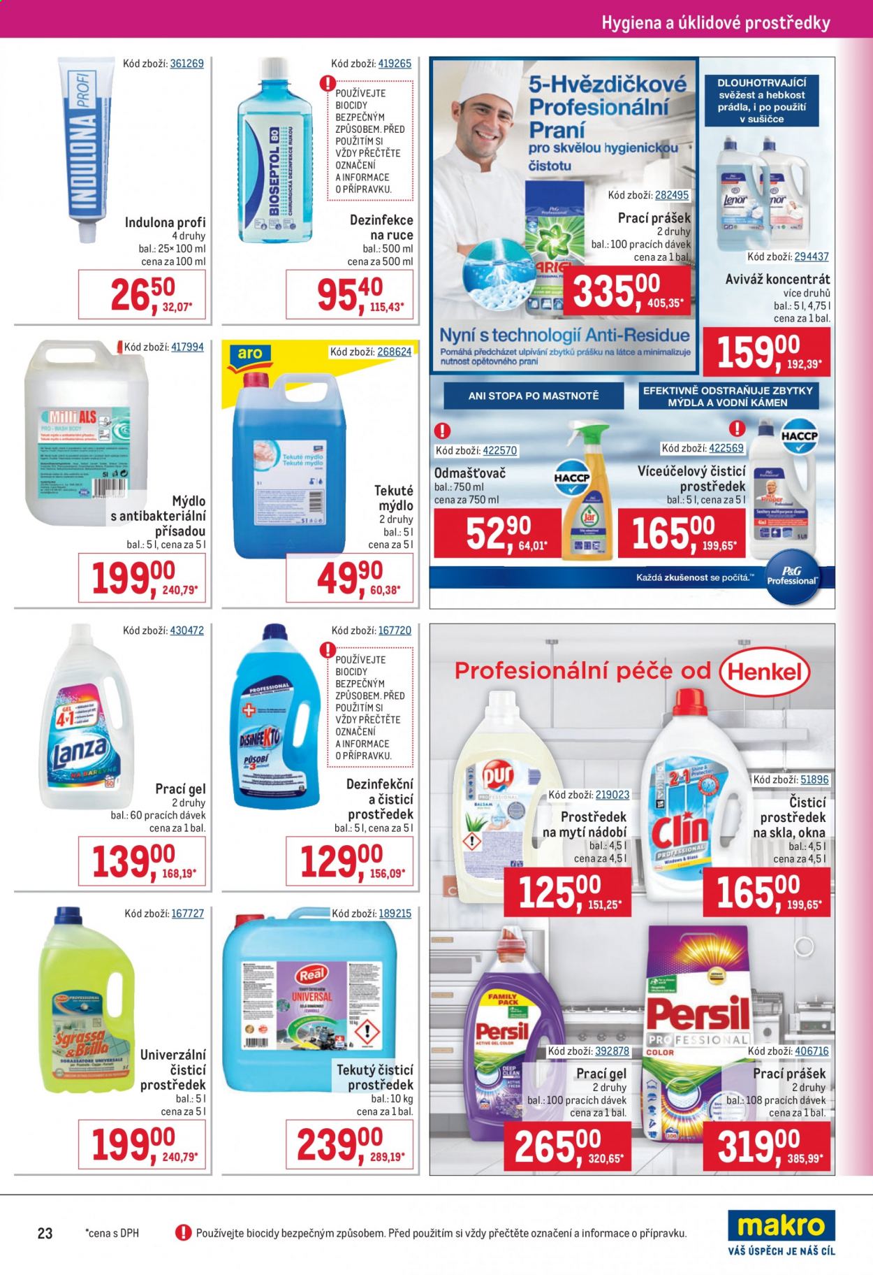 Leták MAKRO - 14.4.2021 - 27.4.2021. Strana 23