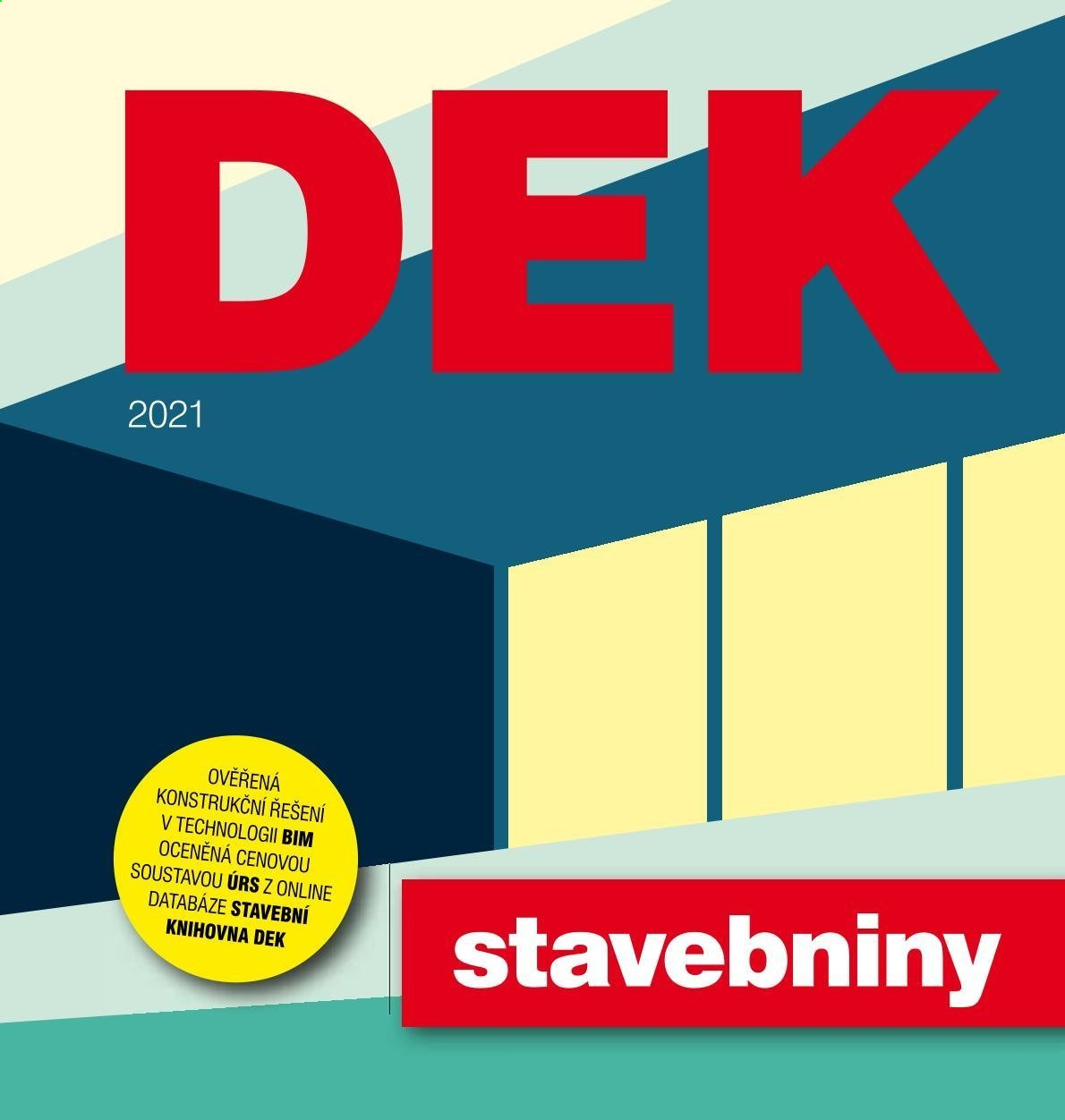 Leták DEK. Strana 1