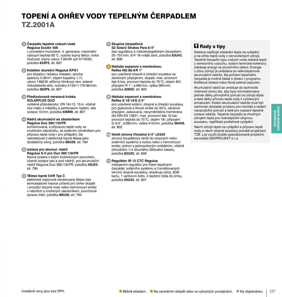 Leták DEK. Strana 129