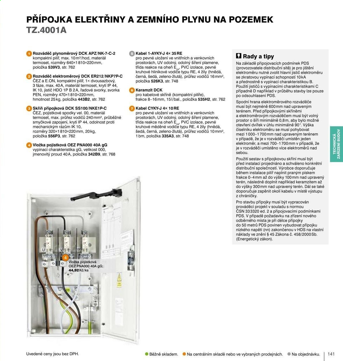 Leták DEK. Strana 143