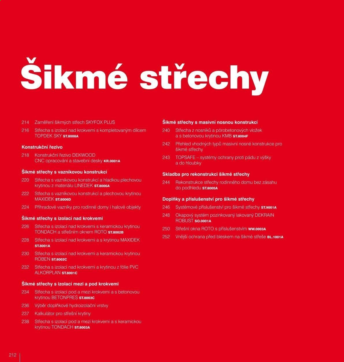 Leták DEK. Strana 214
