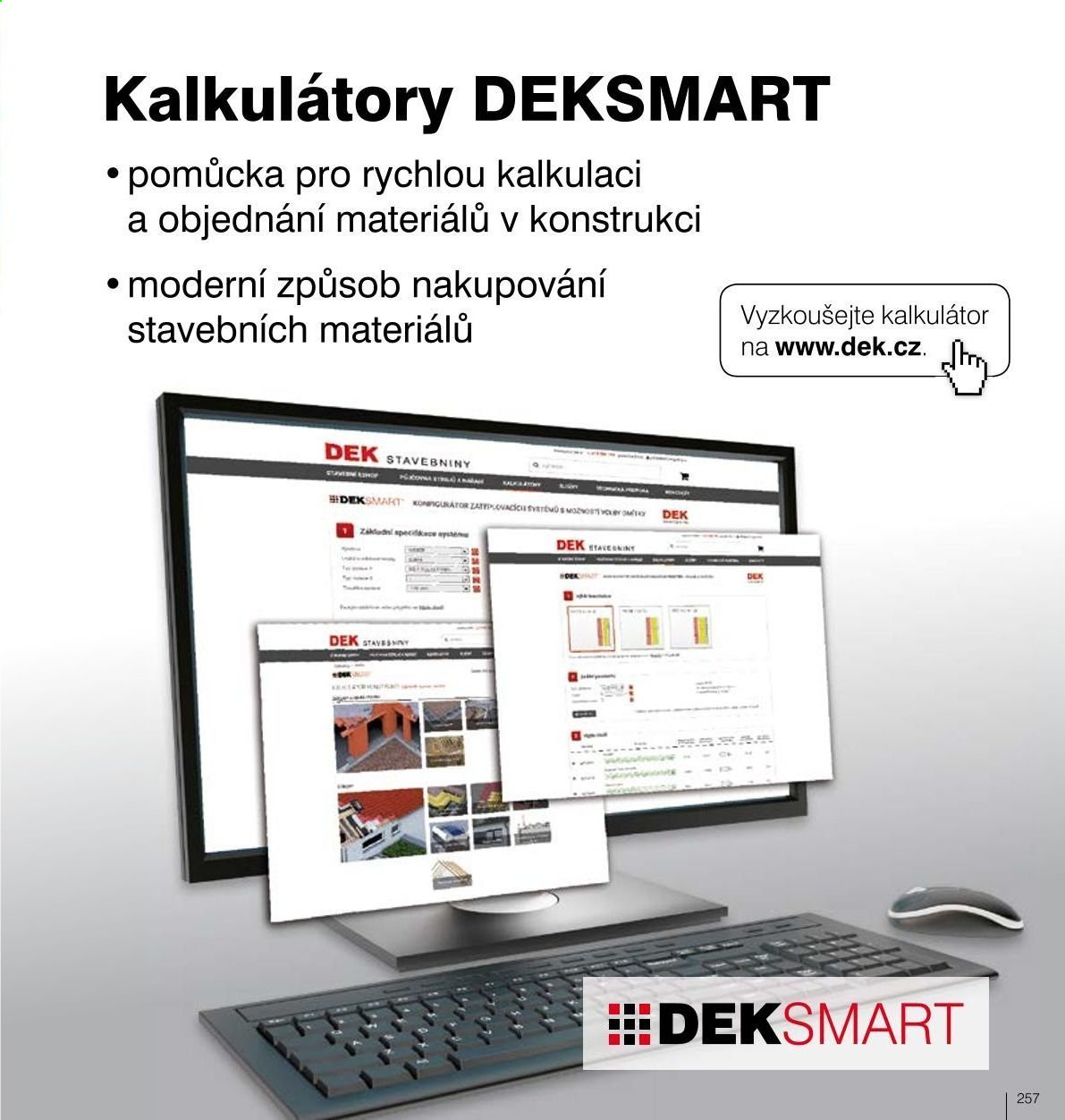 Leták DEK. Strana 259