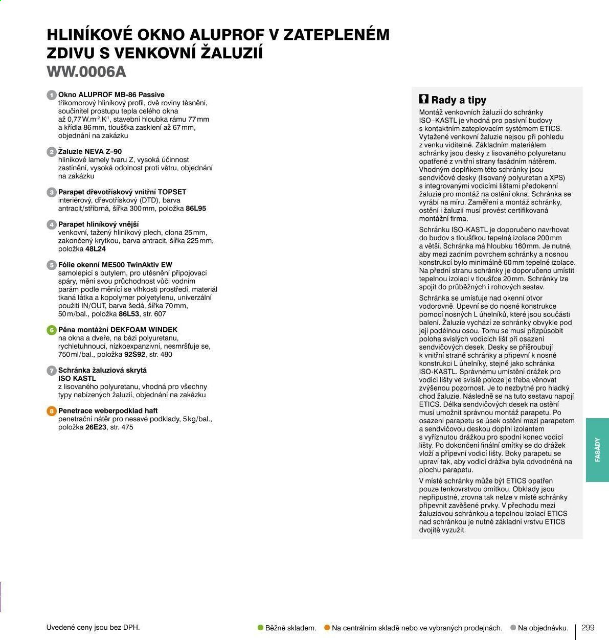 Leták DEK. Strana 301