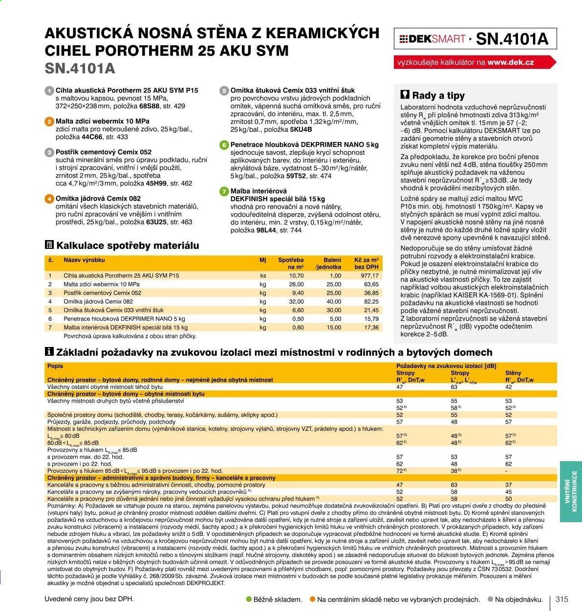Leták DEK. Strana 317