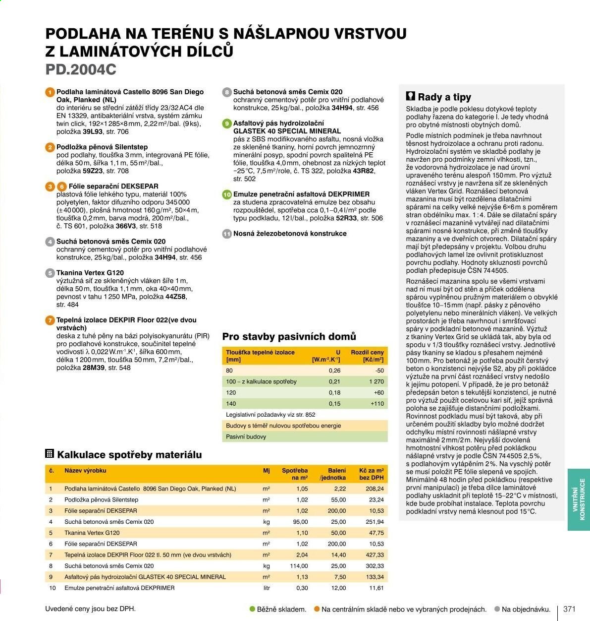 Leták DEK. Strana 373