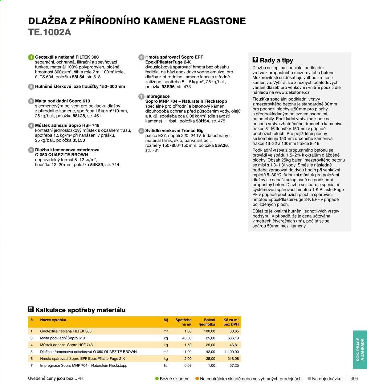 Leták DEK. Strana 401