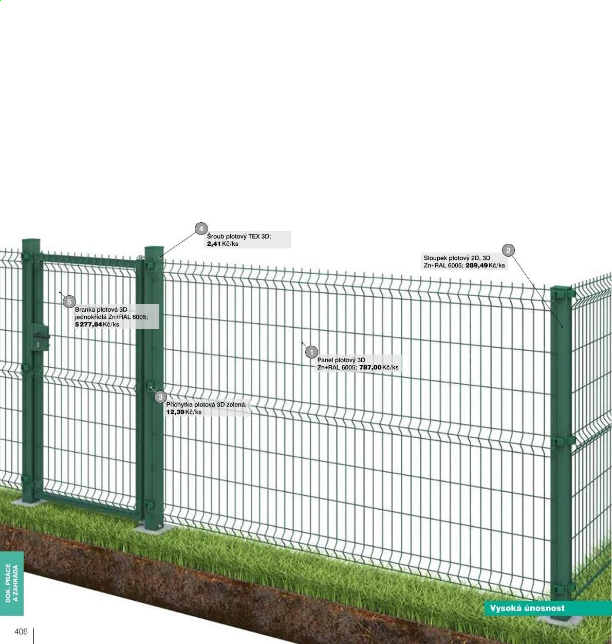 Leták DEK. Strana 408
