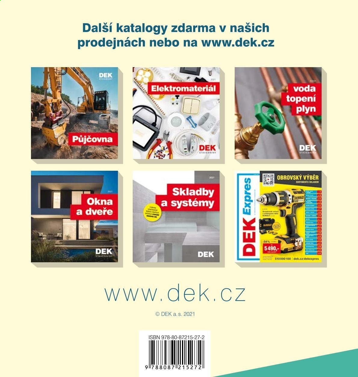 Leták DEK. Strana 876