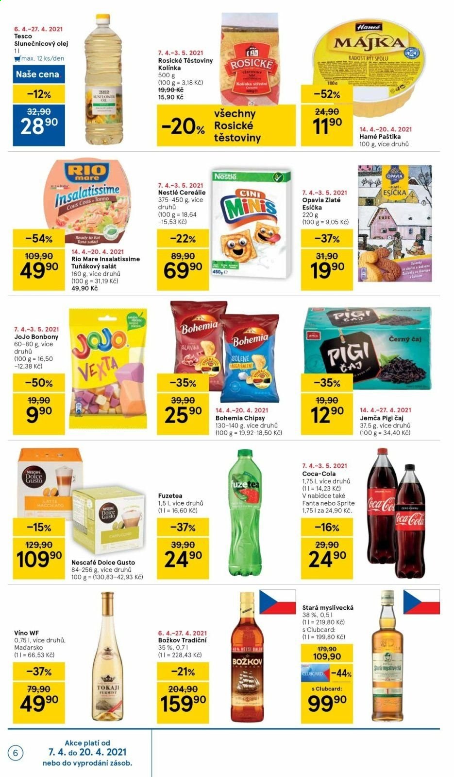 Leták TESCO supermarket - 14.4.2021 - 20.4.2021. Strana 6