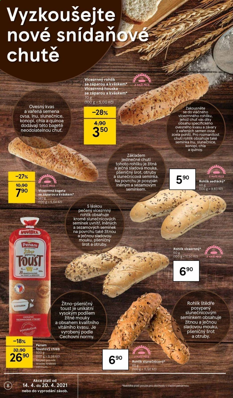 Leták TESCO - 14.4.2021 - 20.4.2021. Strana 8