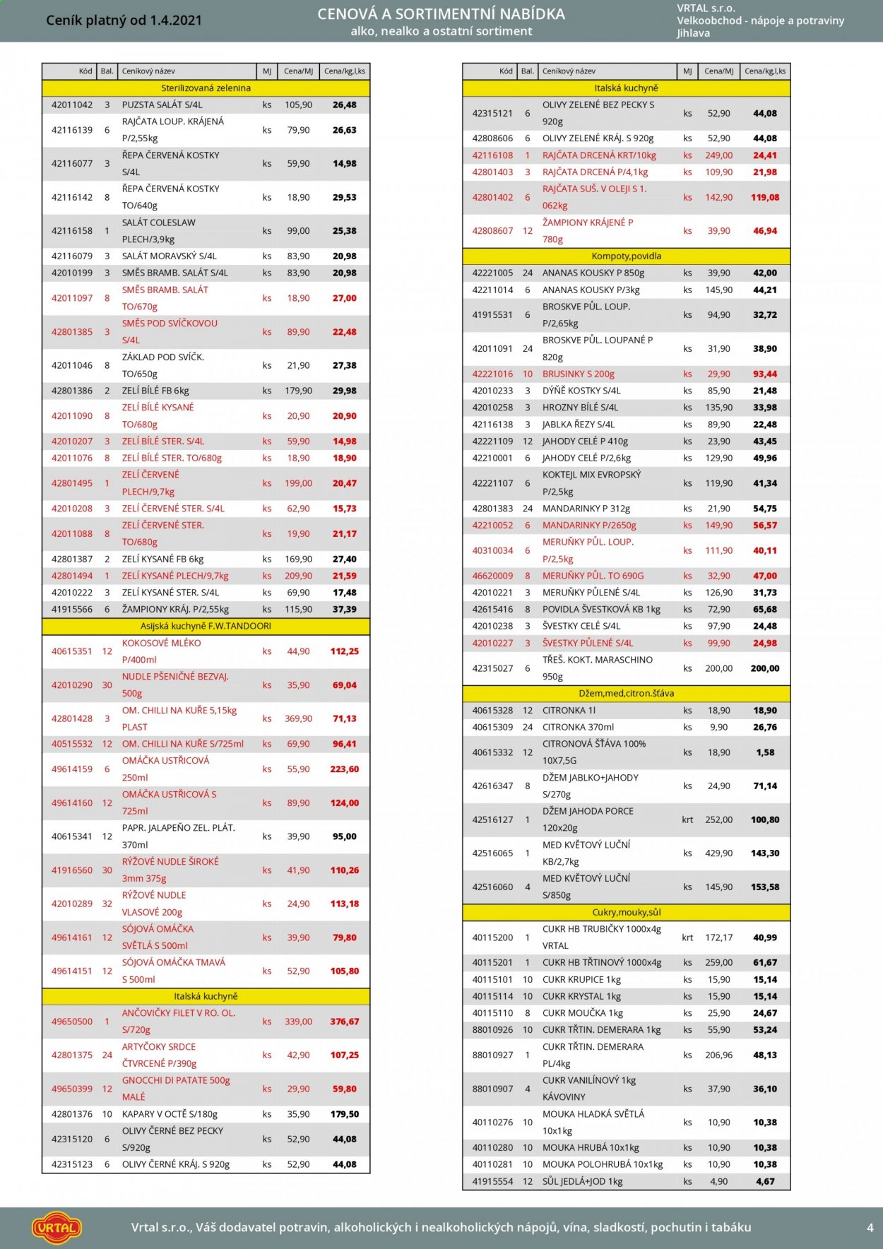 Leták Vrtal - 1.4.2021 - 30.4.2021. Strana 5