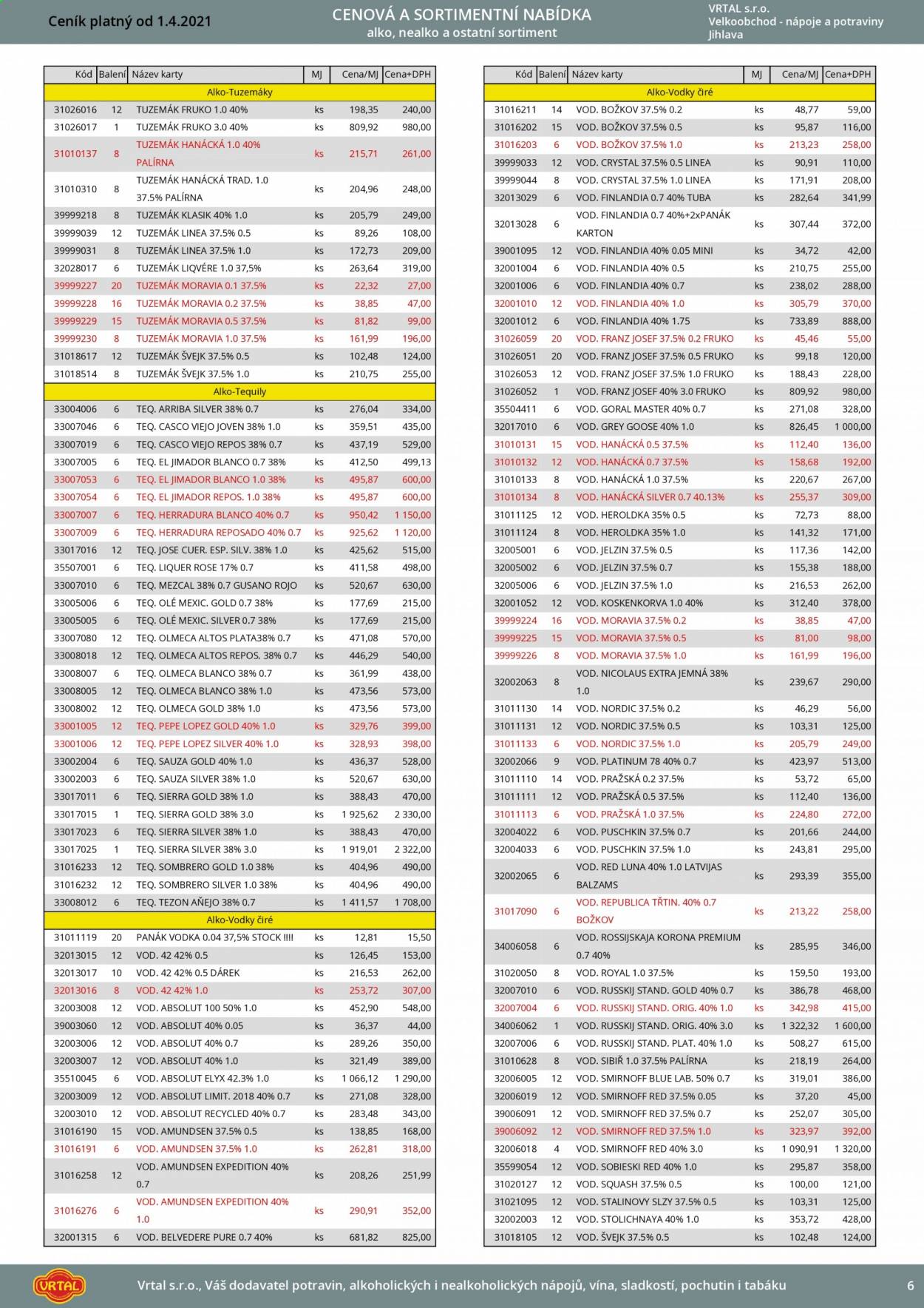 Leták Vrtal - 1.4.2021 - 30.4.2021. Strana 7