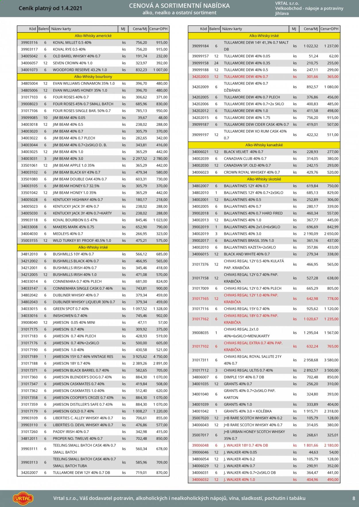 Leták Vrtal - 1.4.2021 - 30.4.2021. Strana 9