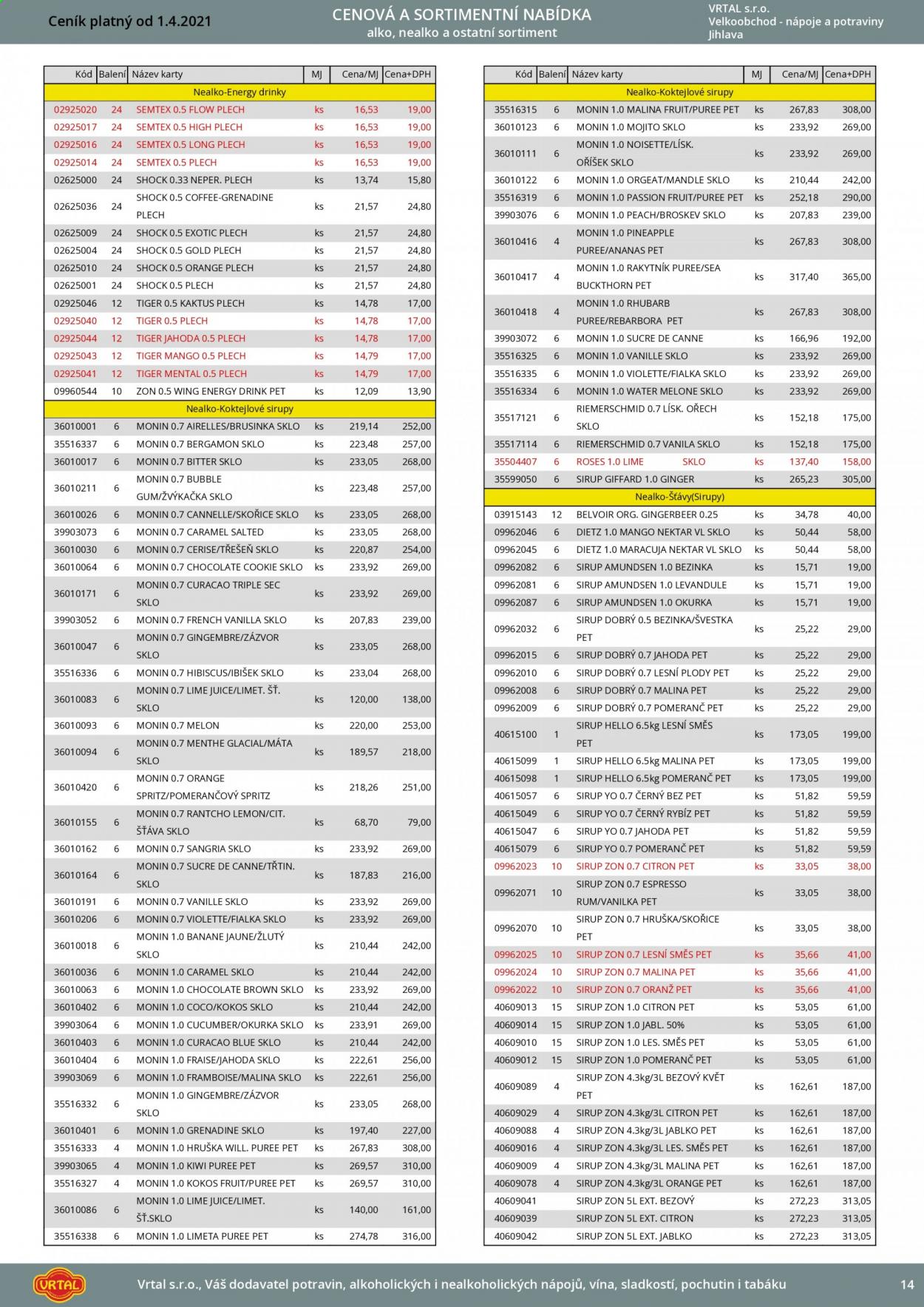 Leták Vrtal - 1.4.2021 - 30.4.2021. Strana 15