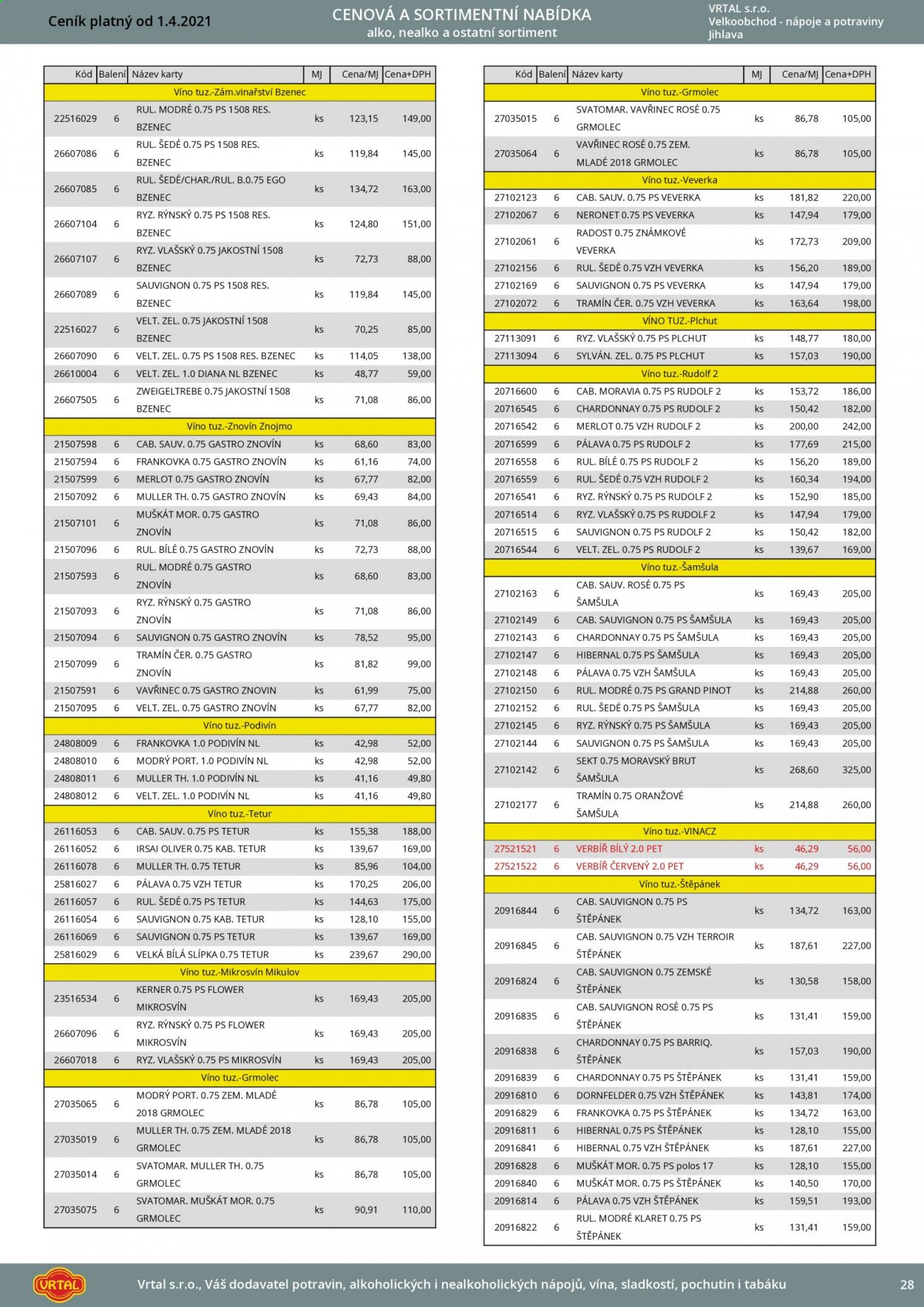 Leták Vrtal - 1.4.2021 - 30.4.2021. Strana 29