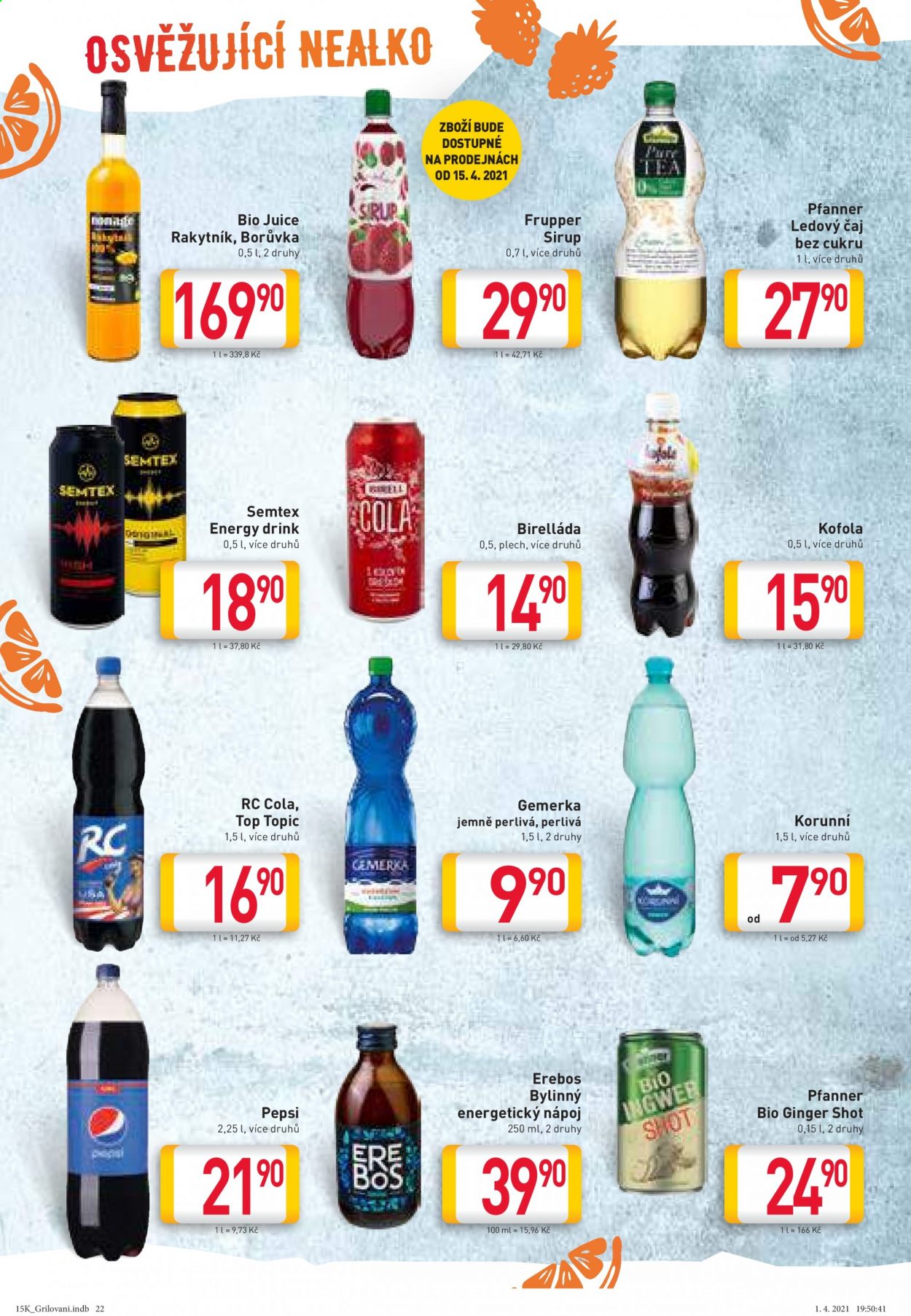 Leták BILLA - 12.4.2021 - 23.5.2021. Strana 22
