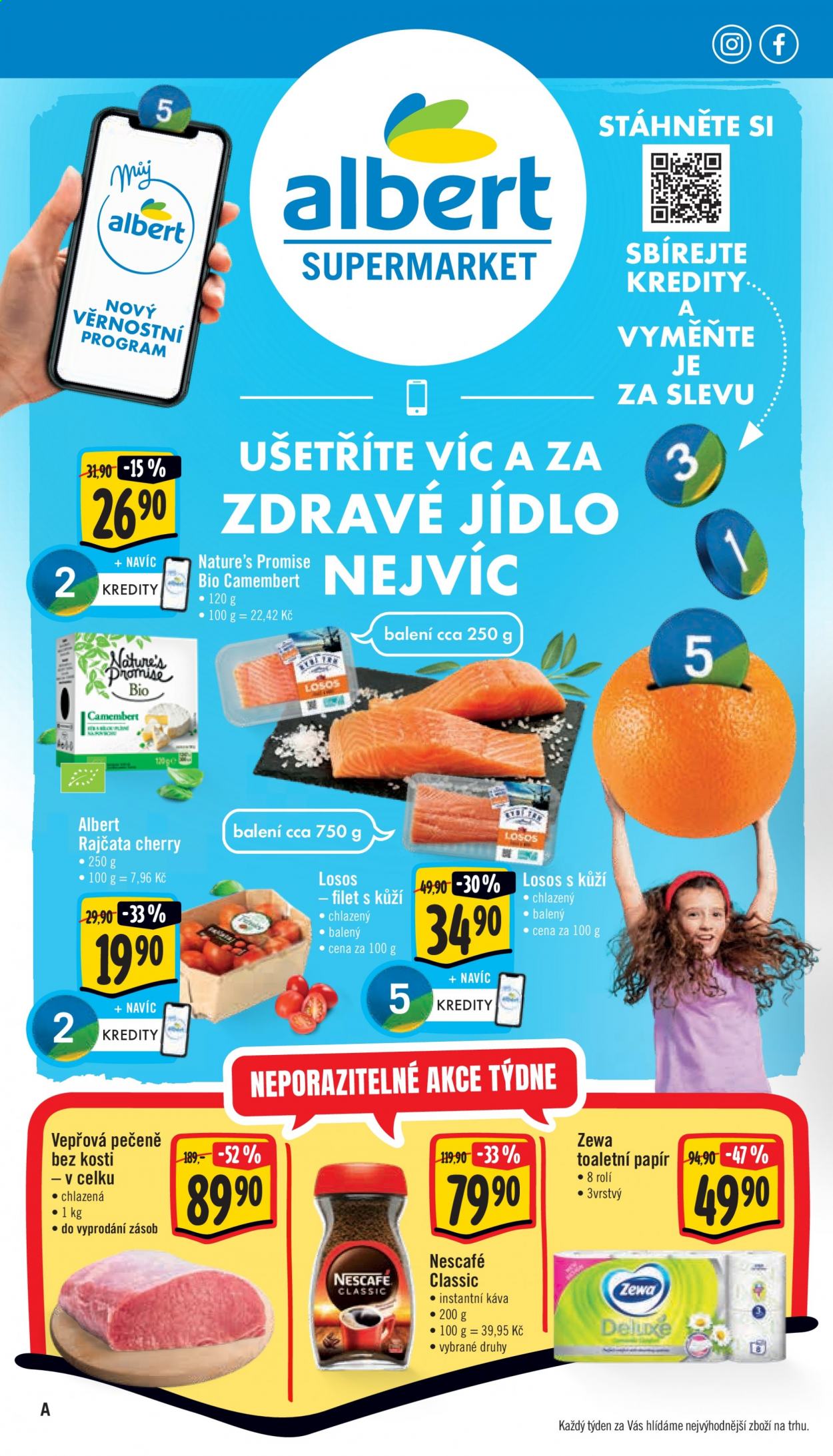 Leták Albert Supermarket - 14.4.2021 - 20.4.2021. Strana 1