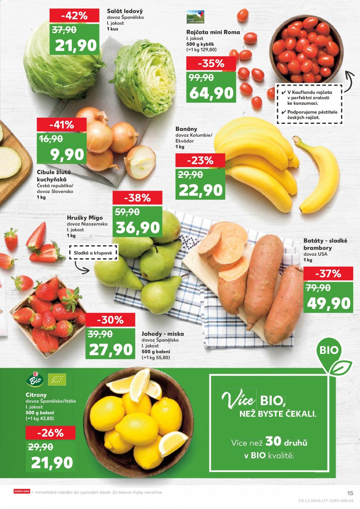 Leták Kaufland - 14.4.2021 - 20.4.2021. Strana 15