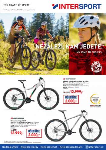 Leták INTERSPORT - 14.4.2021 - 2.5.2021.