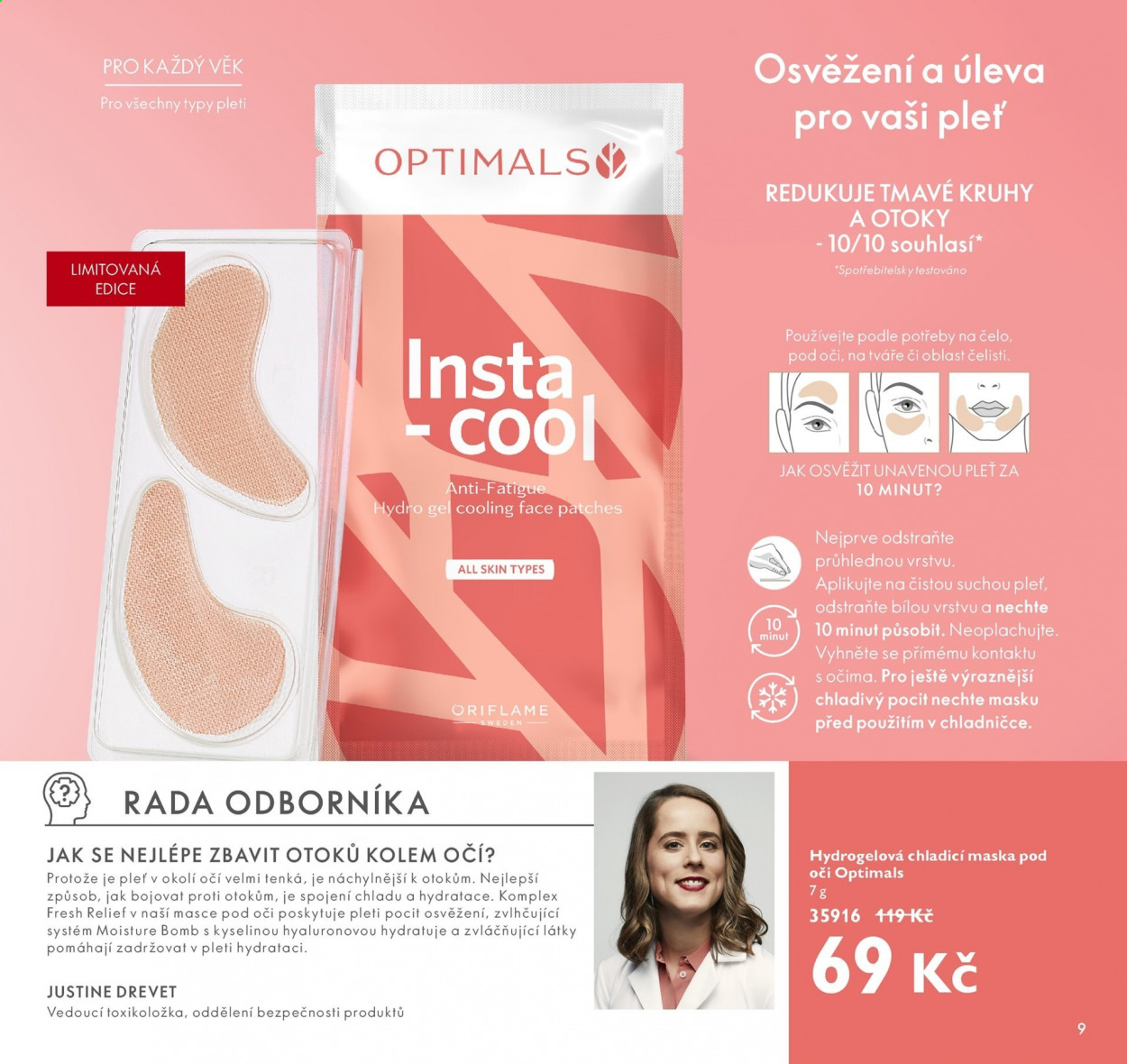 Leták ORIFLAME - 13.4.2021 - 3.5.2021. Strana 9