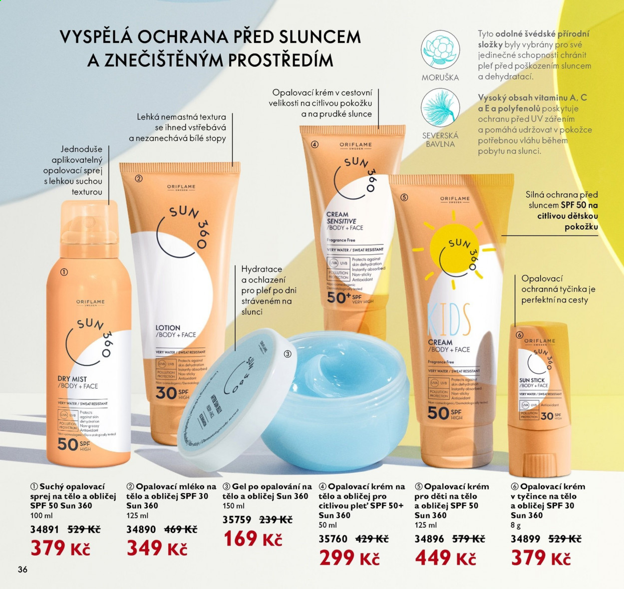 Leták ORIFLAME - 13.4.2021 - 3.5.2021. Strana 36