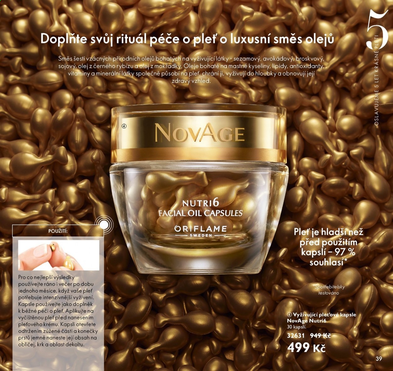 Leták ORIFLAME - 13.4.2021 - 3.5.2021. Strana 39