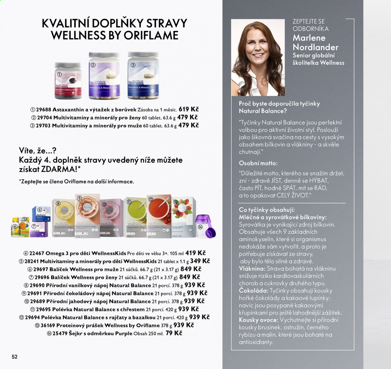 Leták ORIFLAME - 13.4.2021 - 3.5.2021. Strana 52
