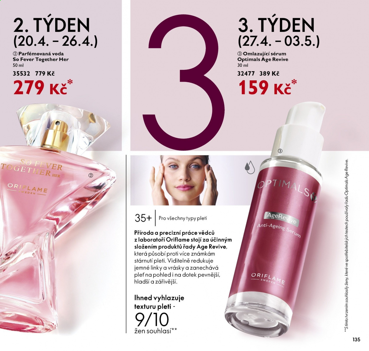 Leták ORIFLAME - 13.4.2021 - 3.5.2021. Strana 135