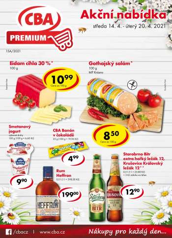 Leták CBA Premium - 14.4.2021 - 20.4.2021.