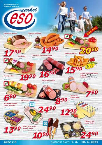 Leták ESO MARKET - 7.4.2021 - 18.4.2021.