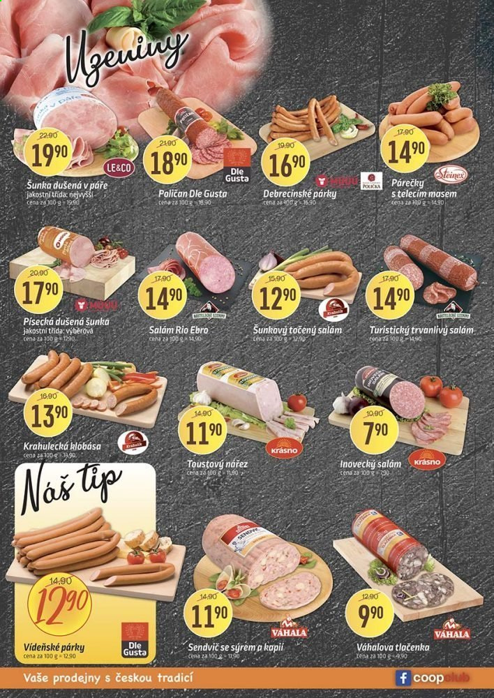 Leták coop TUTY - 14.4.2021 - 20.4.2021. Strana 2