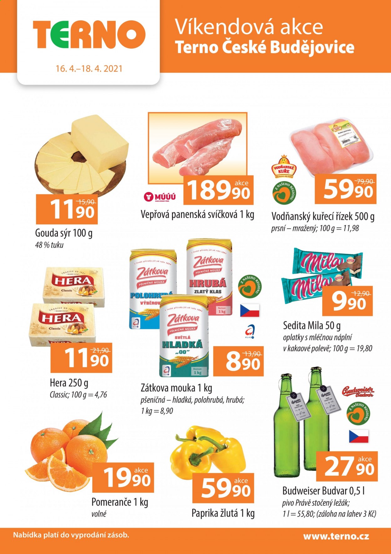 Leták coop TERNO - 16.4.2021 - 18.4.2021. Strana 1