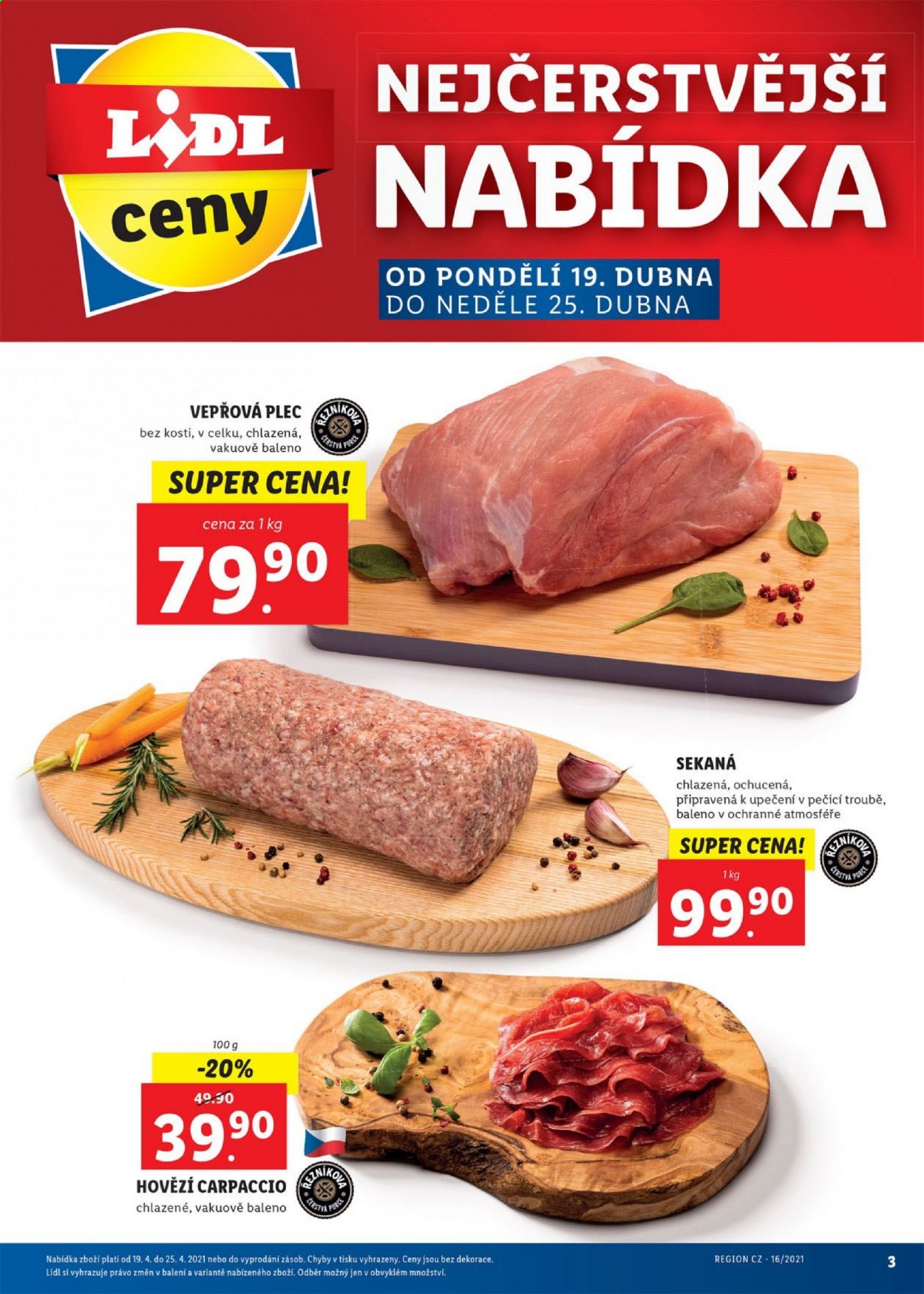 Leták Lidl - 19.4.2021 - 25.4.2021. Strana 3