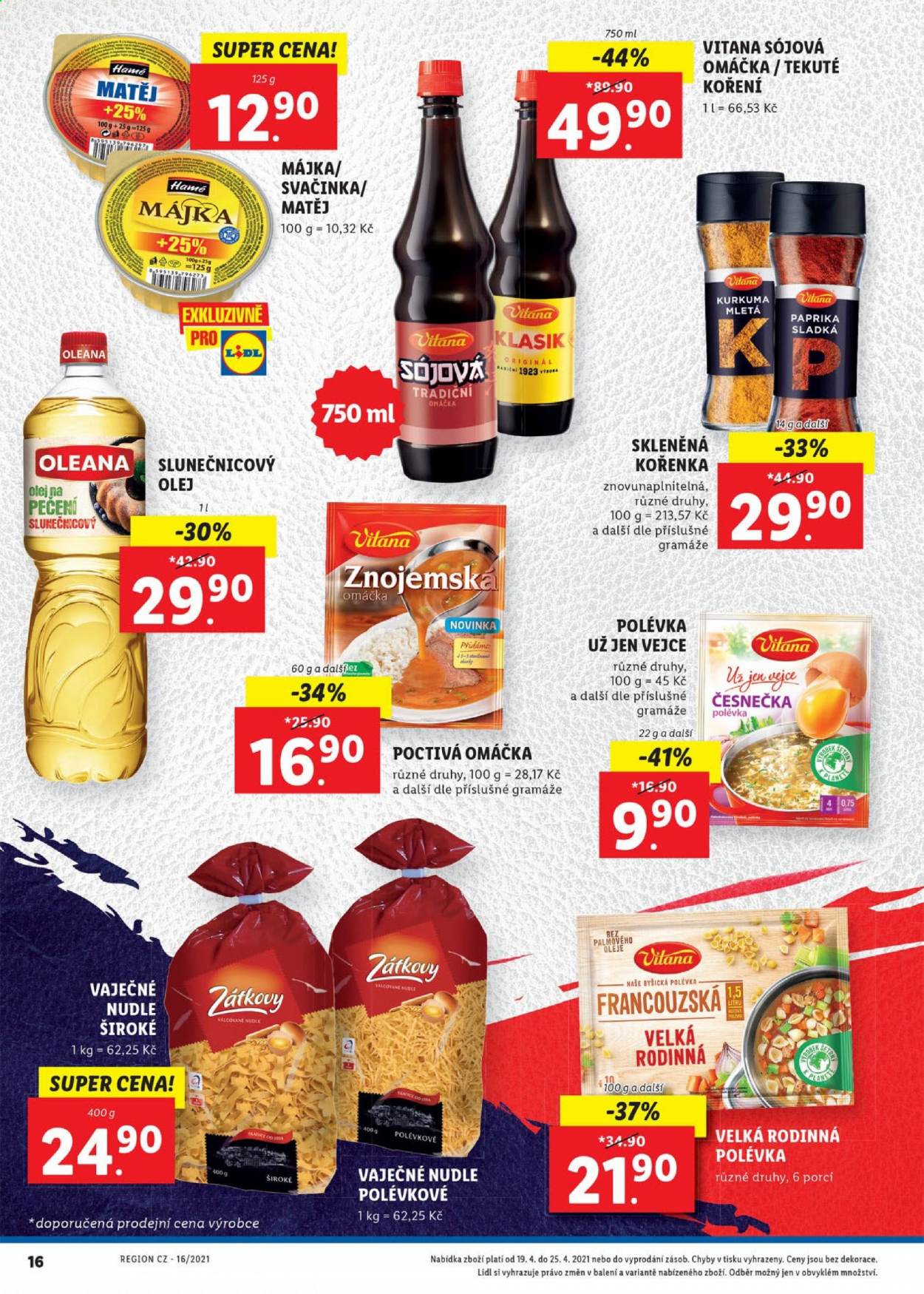 Leták Lidl - 19.4.2021 - 25.4.2021. Strana 16