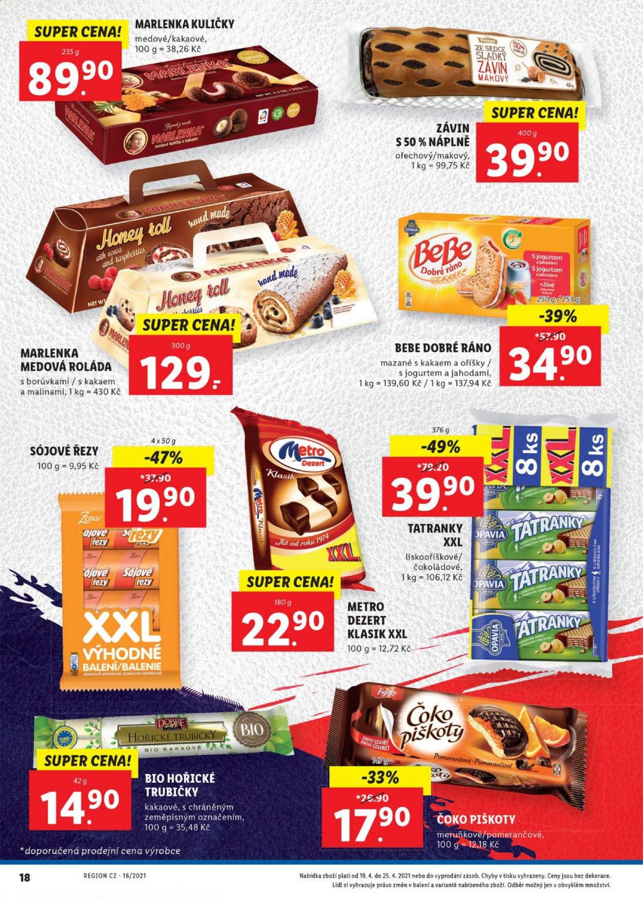 Leták Lidl - 19.4.2021 - 25.4.2021. Strana 18