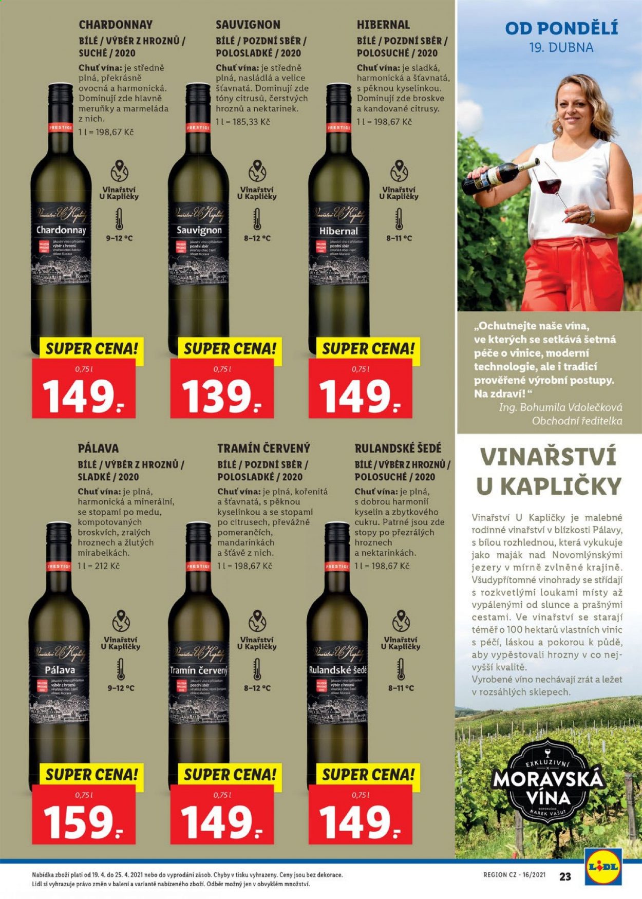 Leták Lidl - 19.4.2021 - 25.4.2021. Strana 23
