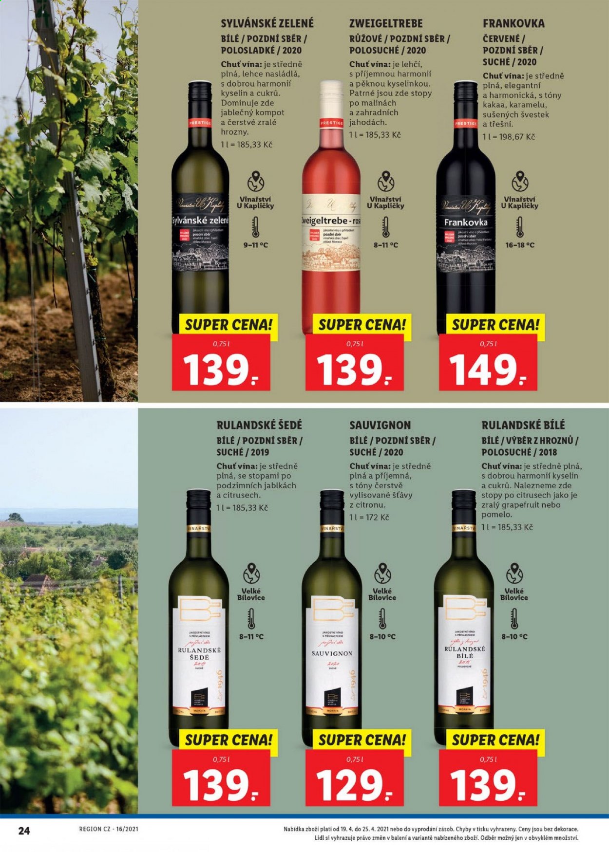 Leták Lidl - 19.4.2021 - 25.4.2021. Strana 24