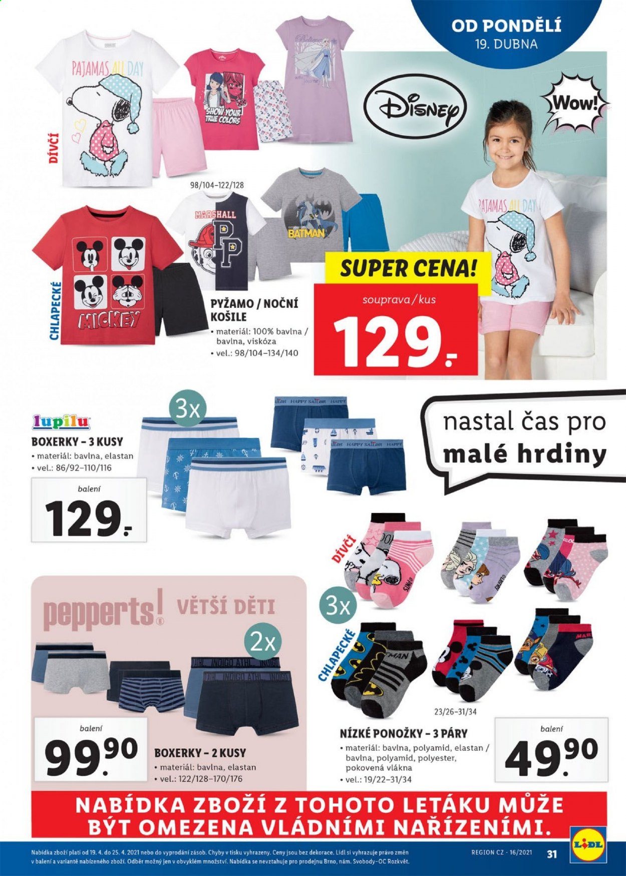 Leták Lidl - 19.4.2021 - 25.4.2021. Strana 31