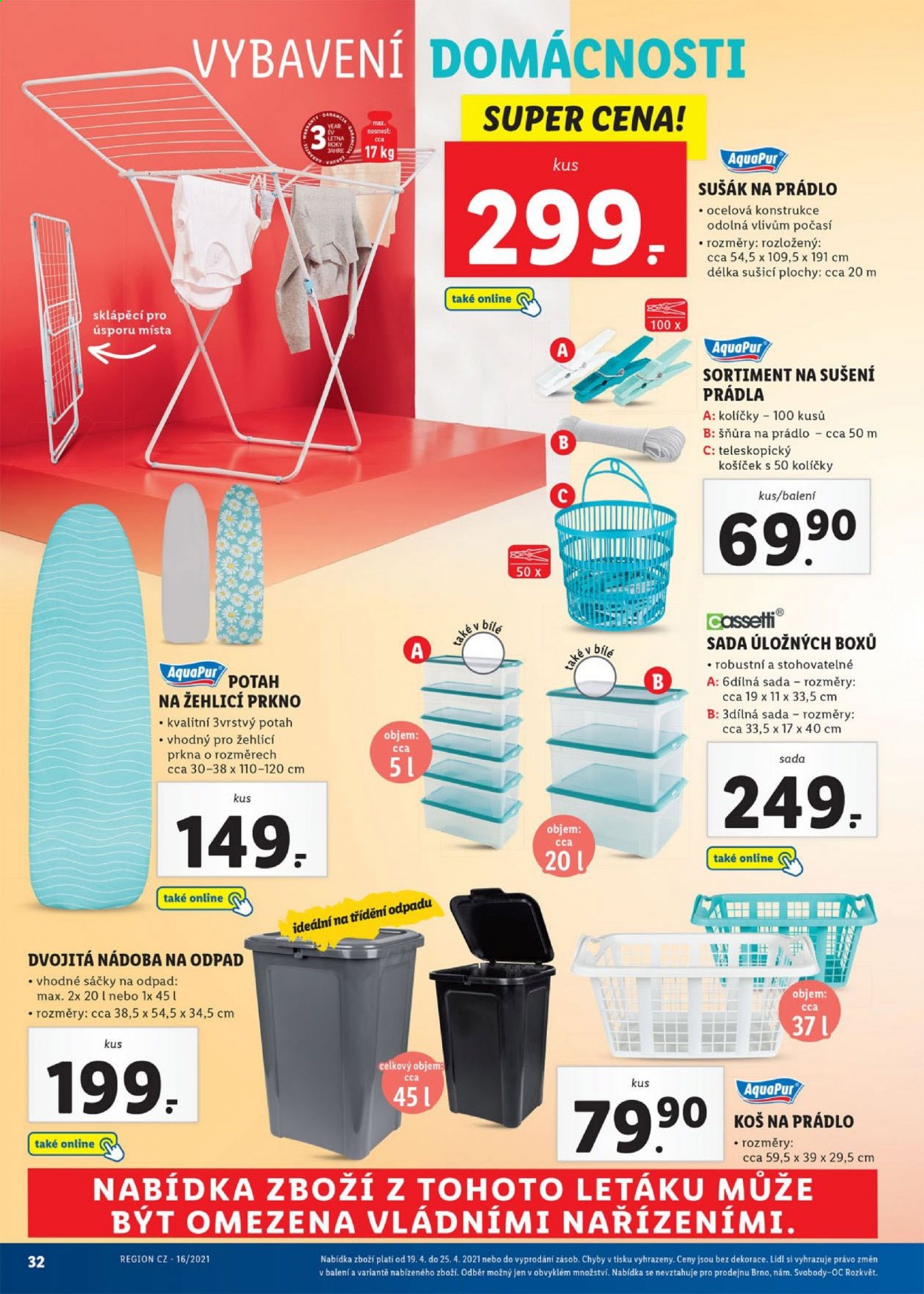 Leták Lidl - 19.4.2021 - 25.4.2021. Strana 32